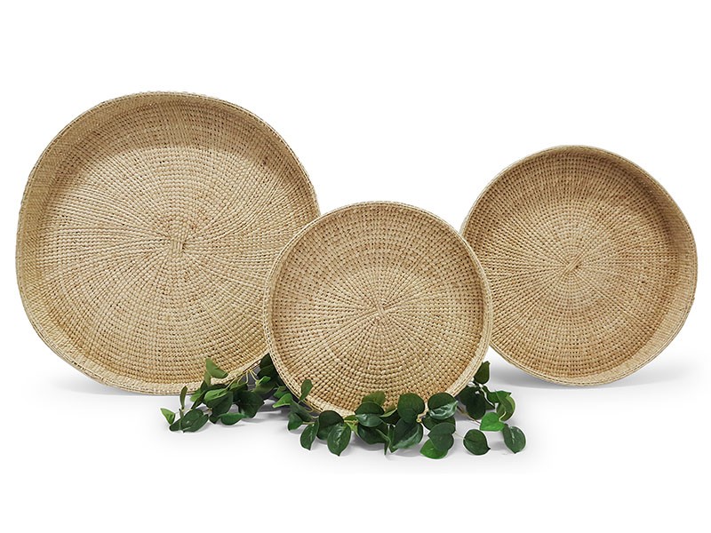 Woven Basket Tray (Various Sizes)